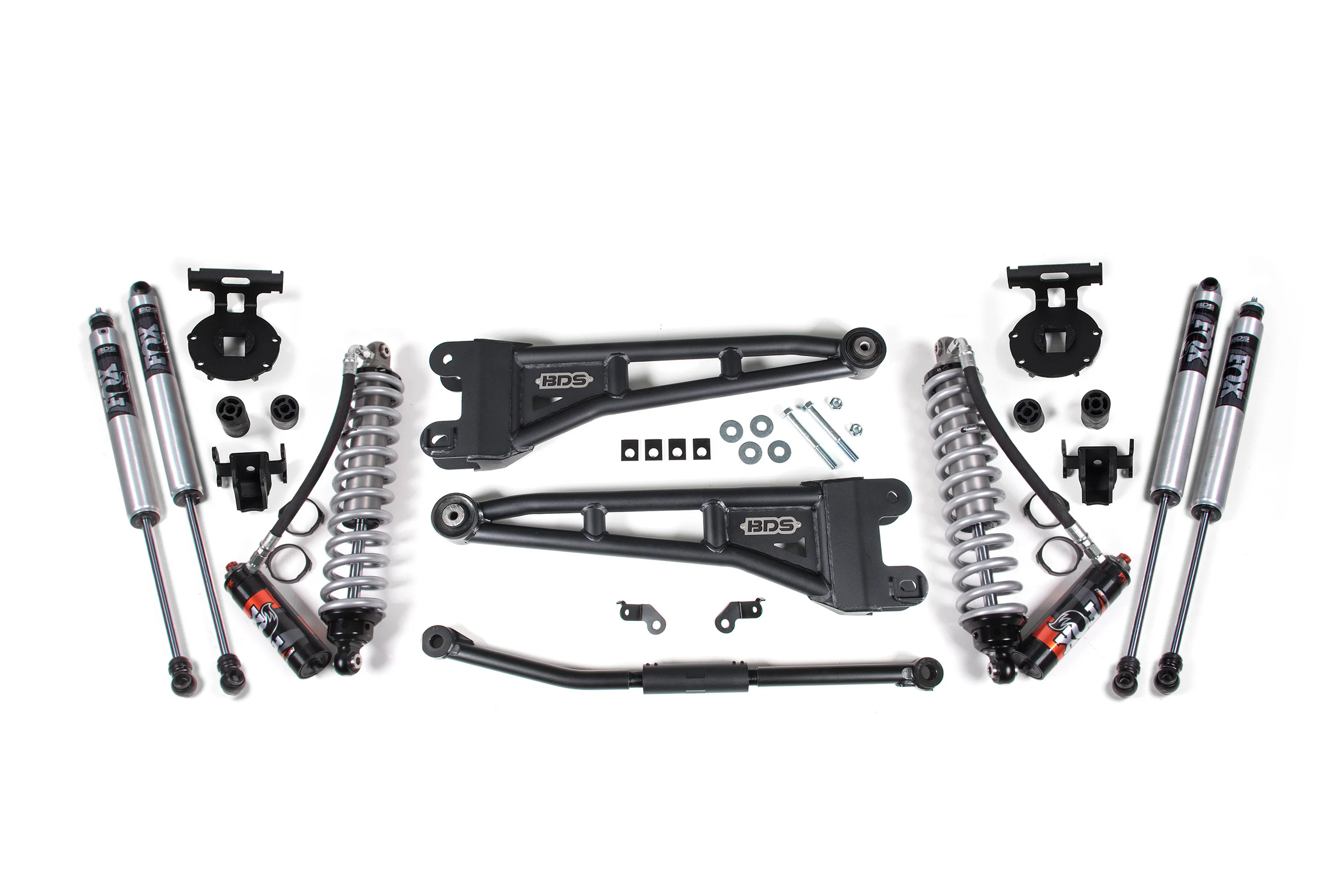 2.5 Inch Lift Kit w/ Radius Arm | FOX 2.5 Performance Elite Coilover Conversion | Ford F250/F350 Super Duty (11-16) 4WD | Diesel
