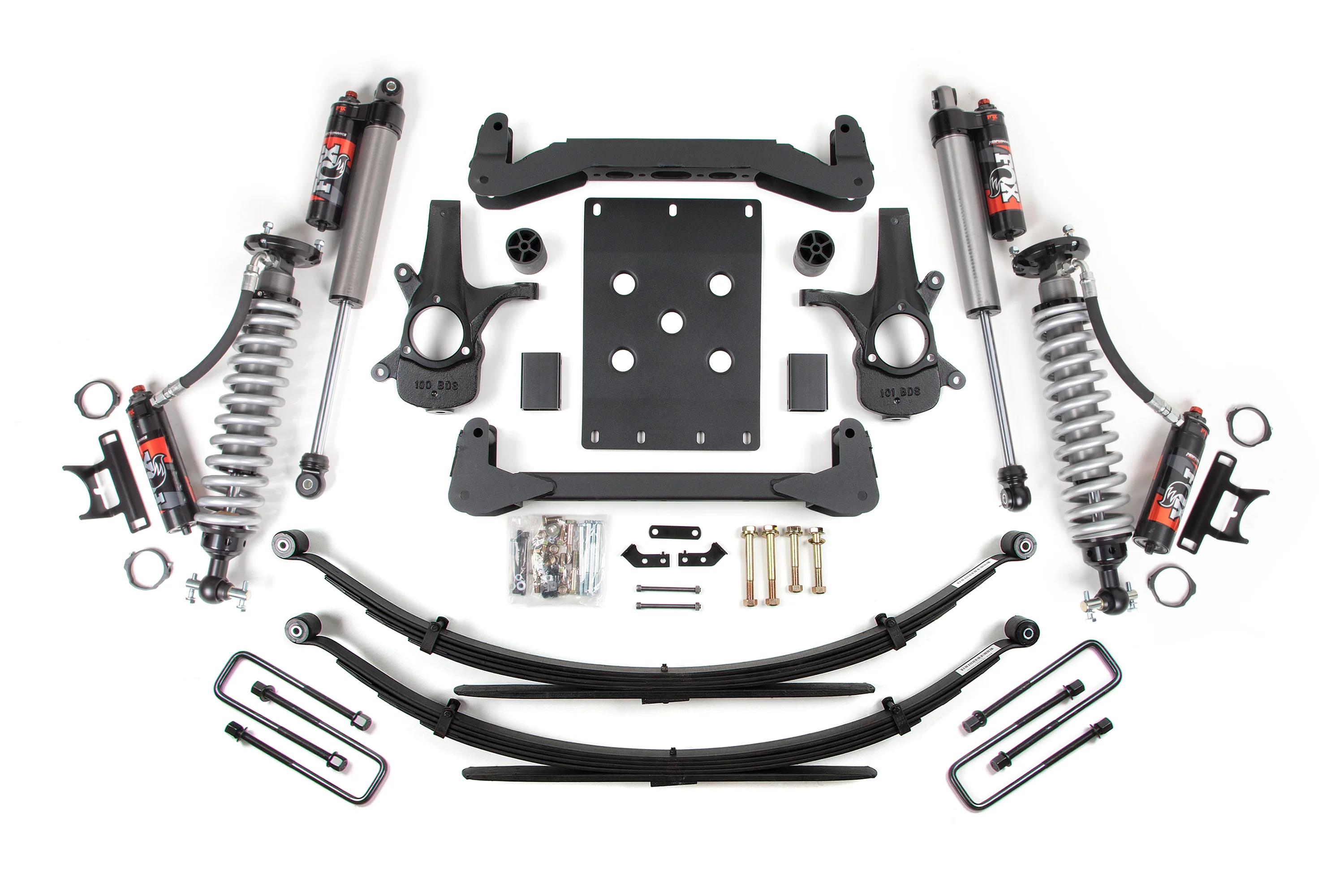 4 Inch Lift Kit | FOX Performance Elite Coilover | Chevy Silverado or GMC Sierra 1500 (07-13) 2WD - Image 9