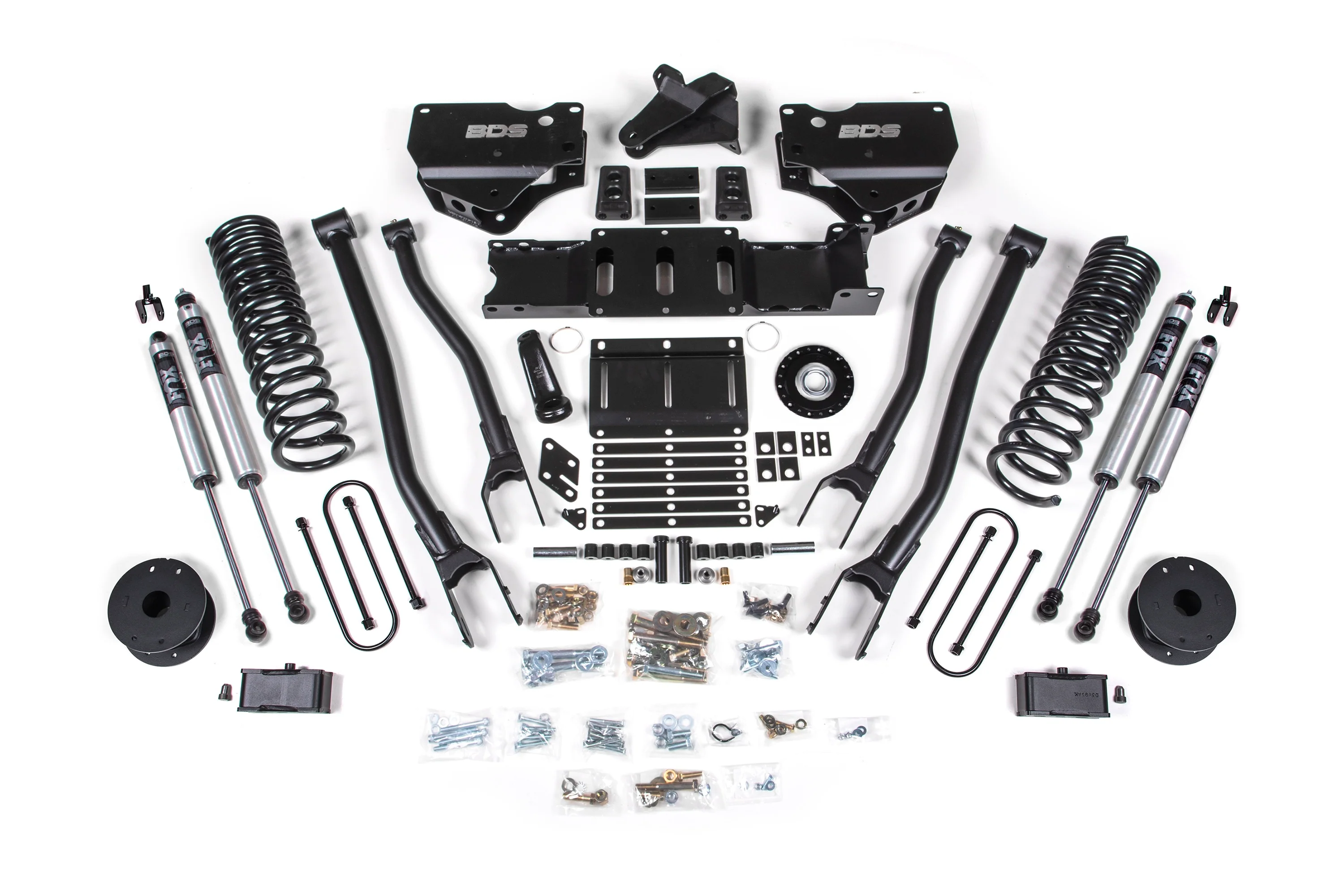 4 Inch Lift Kit w/ 4-Link | Extended Travel | Ram 3500 (25-26) 4WD | Gas - Image 11