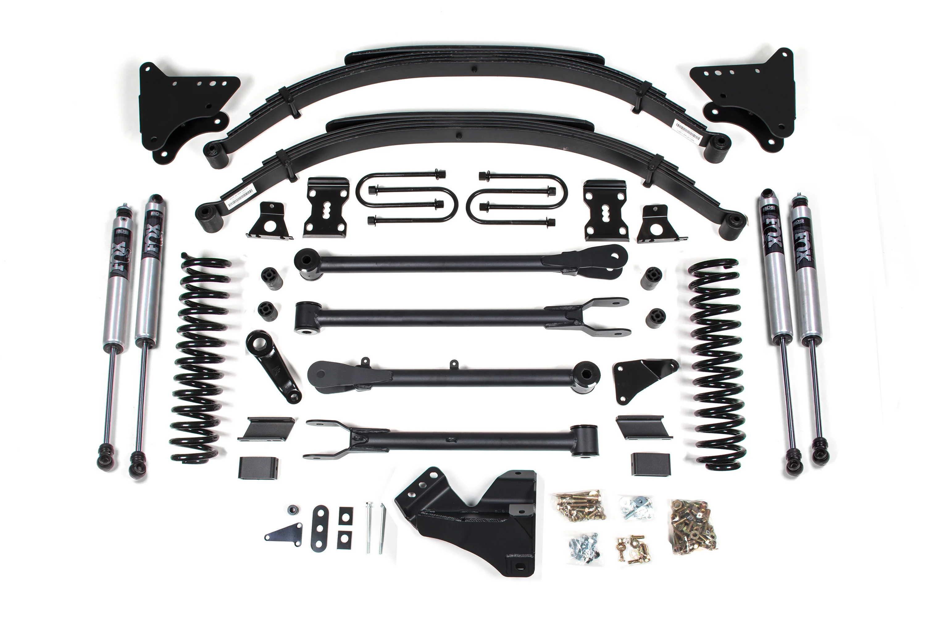 4 Inch Lift Kit w/ 4-Link | Ford F250/F350 Super Duty (11-16) 4WD | Gas - Image 3