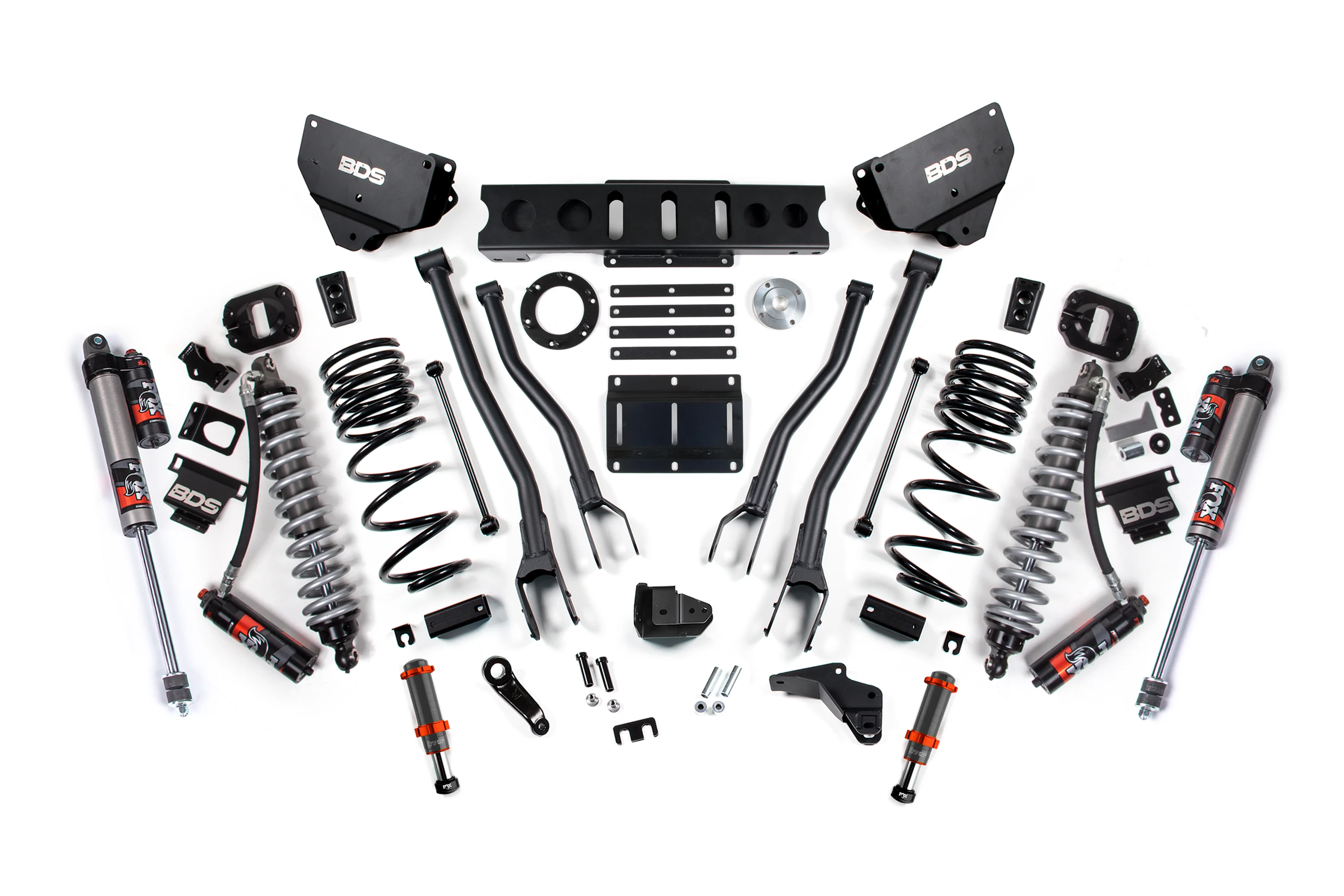 4 Inch Lift Kit w/ 4-Link | FOX 2.5 Coil-Over Conversion - Performance Elite | Ram 2500 (14-18) 4WD | Diesel - Image 2