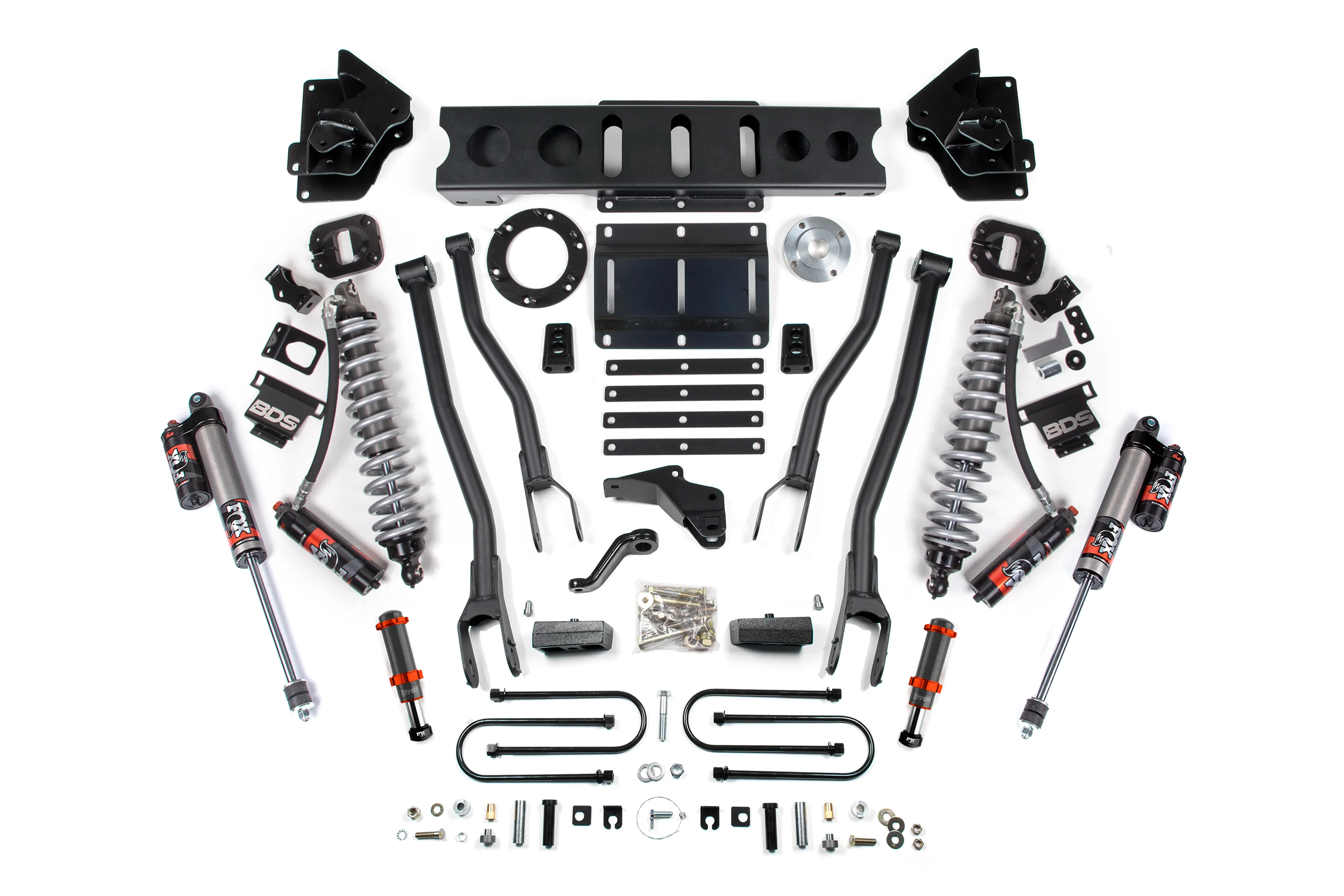 4 Inch Lift Kit w/ 4-Link | FOX 2.5 Coil-Over Conversion - Performance Elite | Ram 3500 (13-18) 4WD | Diesel - Image 2