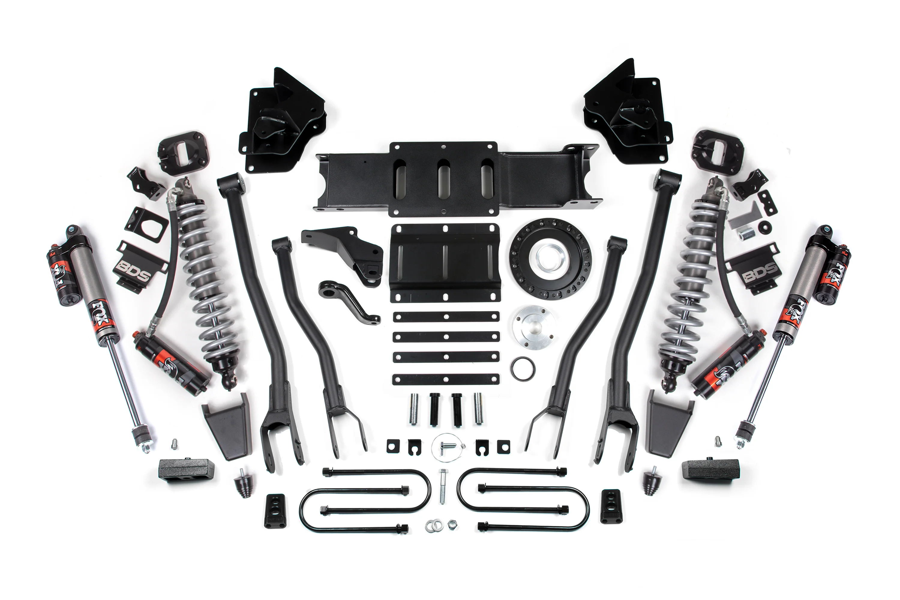 4 Inch Lift Kit w/ 4-Link | FOX 2.5 Coil-Over Conversion - Performance Elite | Ram 3500 (13-18) 4WD | Diesel - Image 3