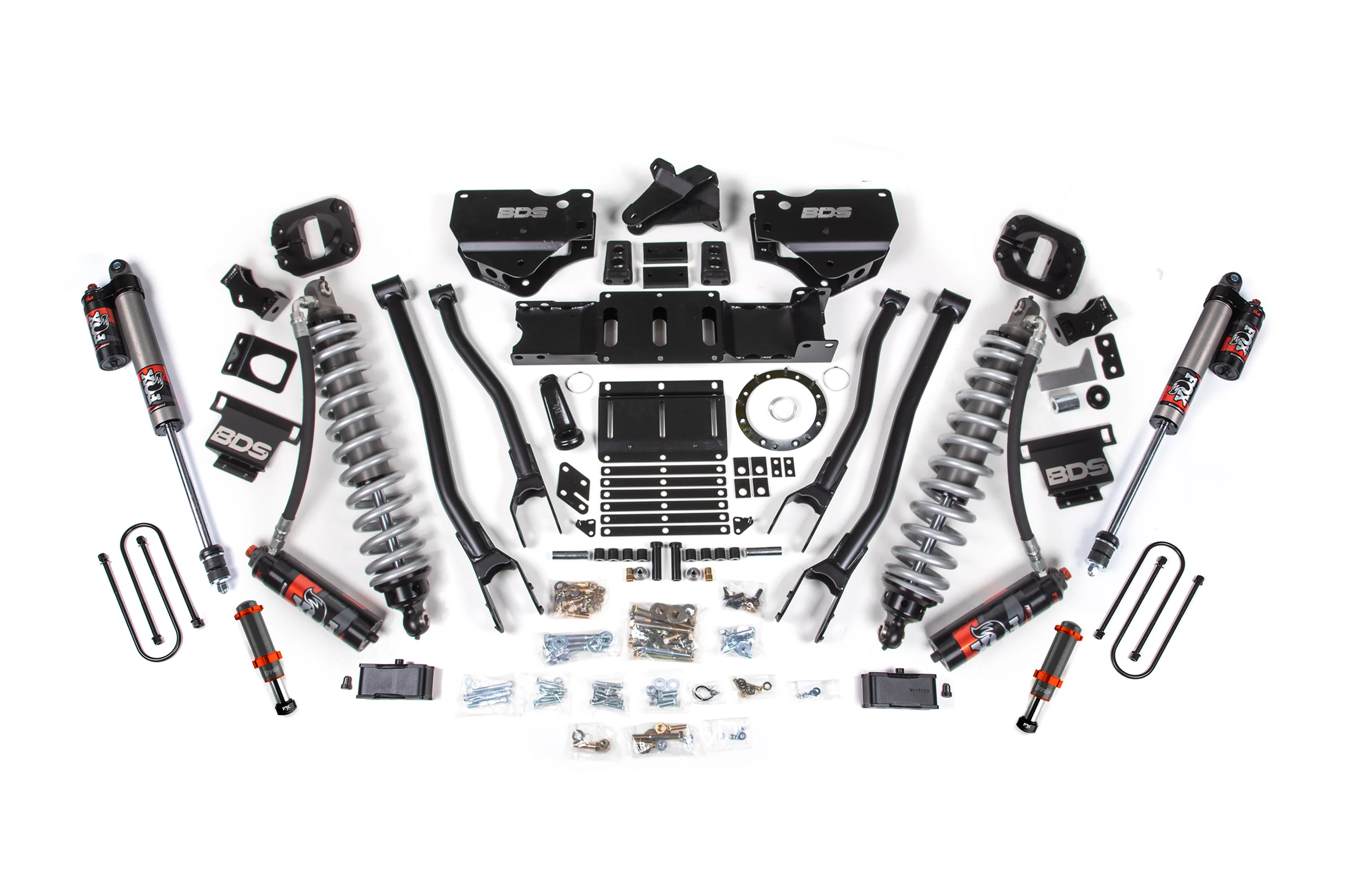 4 Inch Lift Kit w/ 4-Link | FOX 2.5 Coil-Over Conversion - Performance Elite | Ram 3500 (19-24) 4WD | Diesel - Image 4