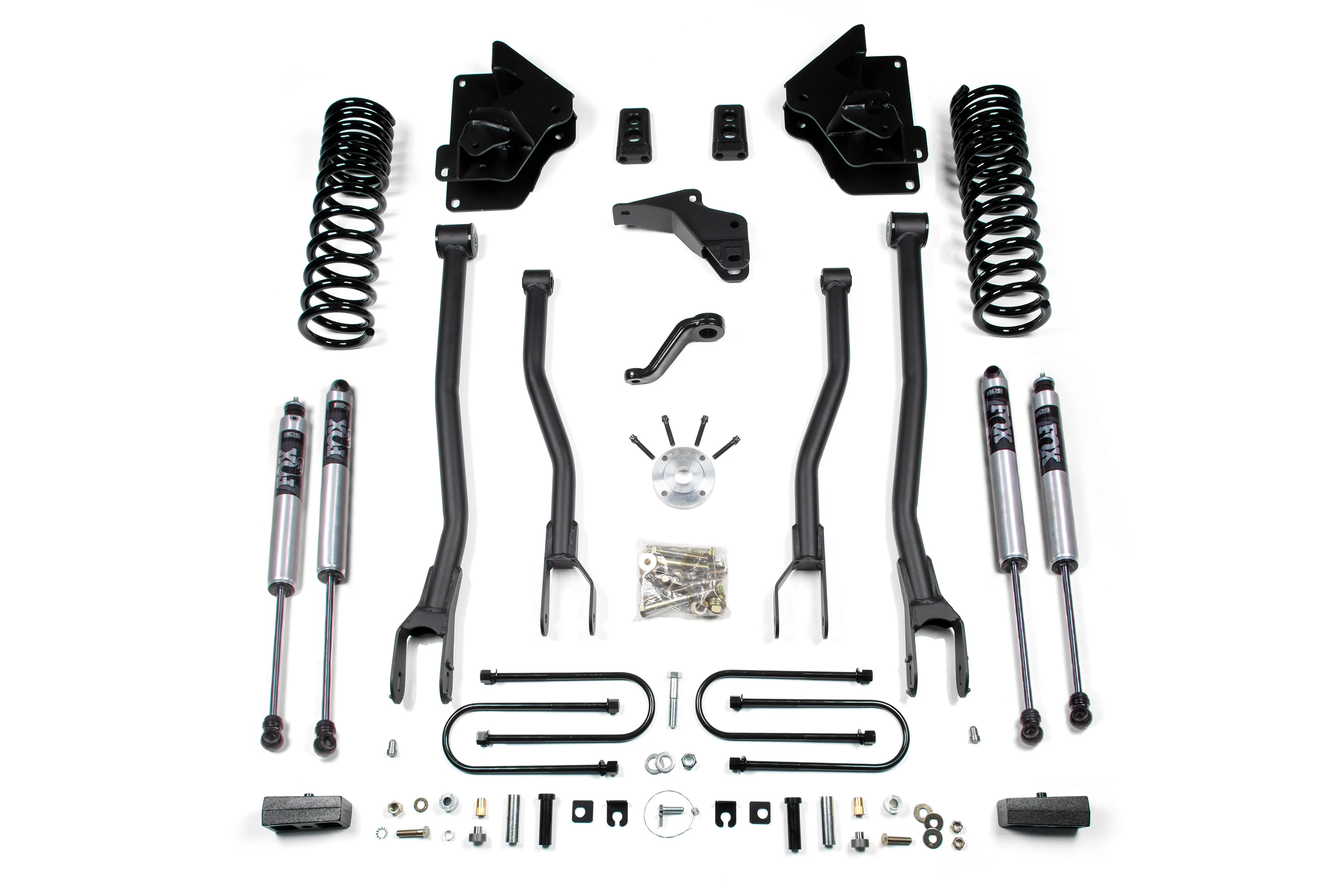 4 Inch Lift Kit w/ 4-Link | Ram 3500 (13-18) 4WD | Diesel - Image 2