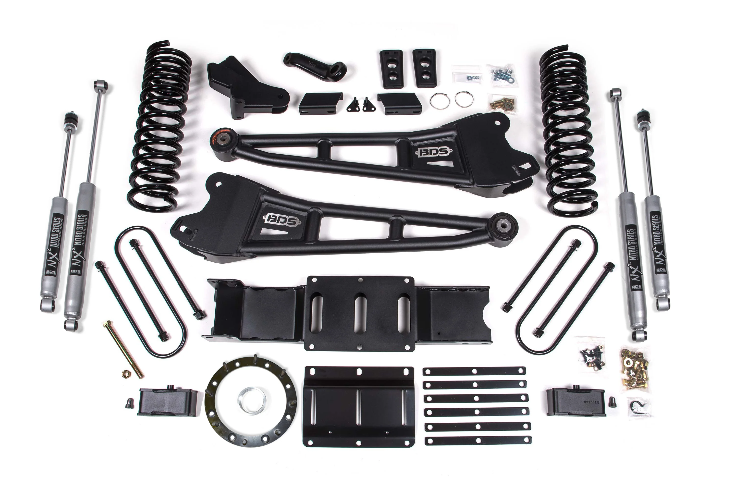 4 Inch Lift Kit w/ Radius Arm | 3 Inch Rear Block | Ram 3500 (19-24) 4WD | Diesel - Image 10