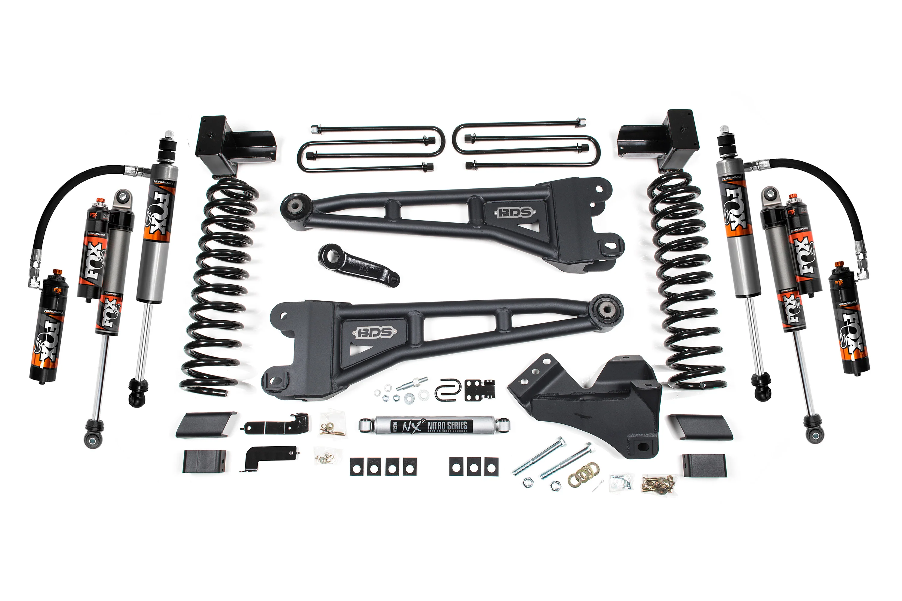 4 Inch Lift Kit w/ Radius Arm | Ford F250/F350 Super Duty (17-19) 4WD | Gas - Image 5
