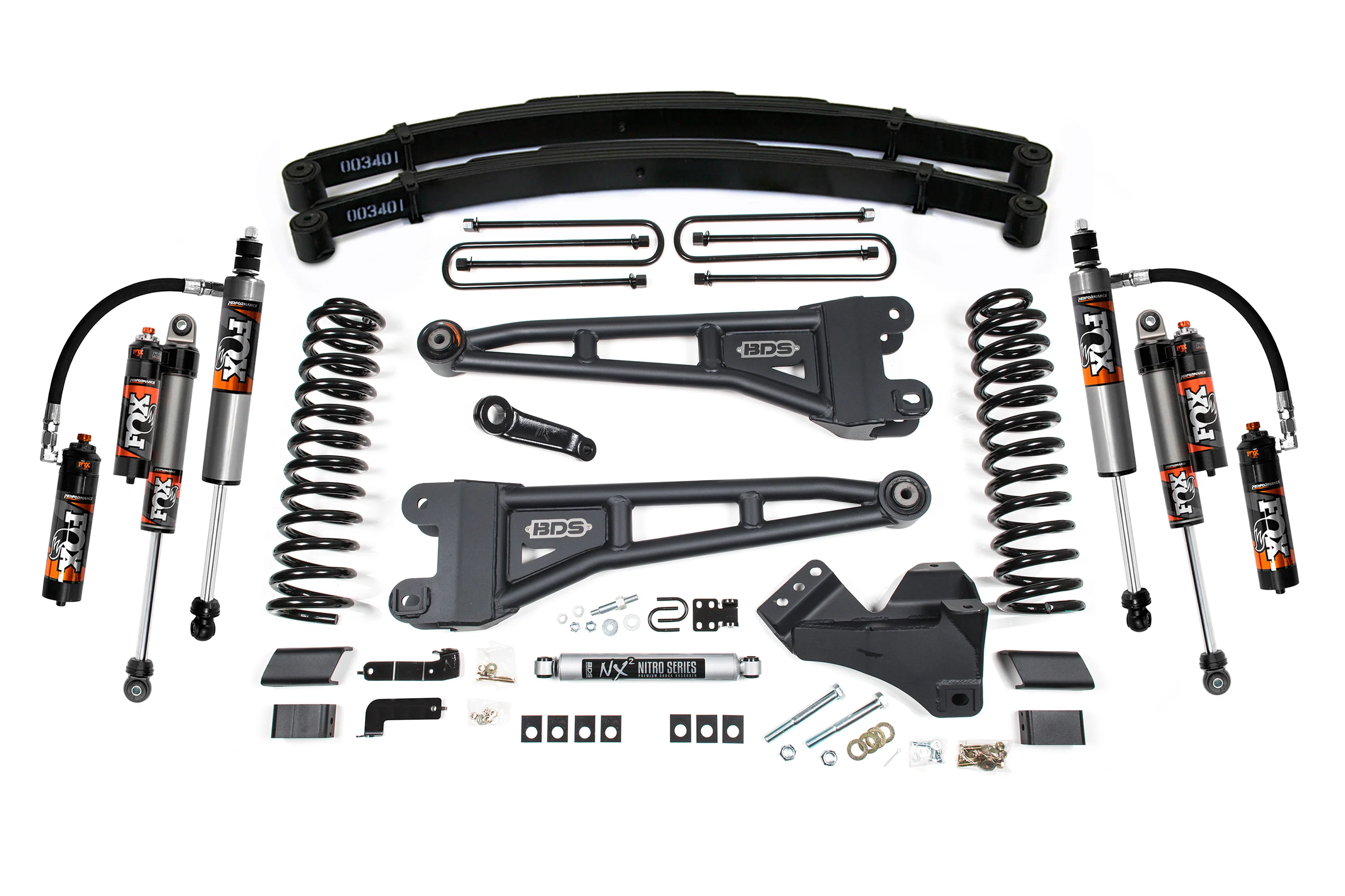 4 Inch Lift Kit w/ Radius Arm | Ford F250/F350 Super Duty (17-19) 4WD | Gas - Image 6