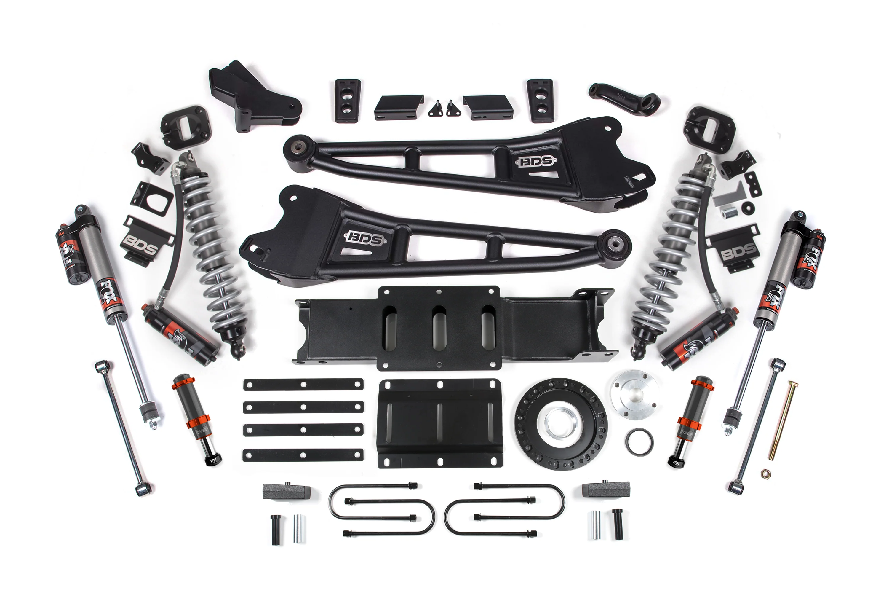 4 Inch Lift Kit w/ Radius Arm | FOX 2.5 Coil-Over Conversion - Performance Elite | Ram 3500 (13-18) 4WD | Diesel - Image 2