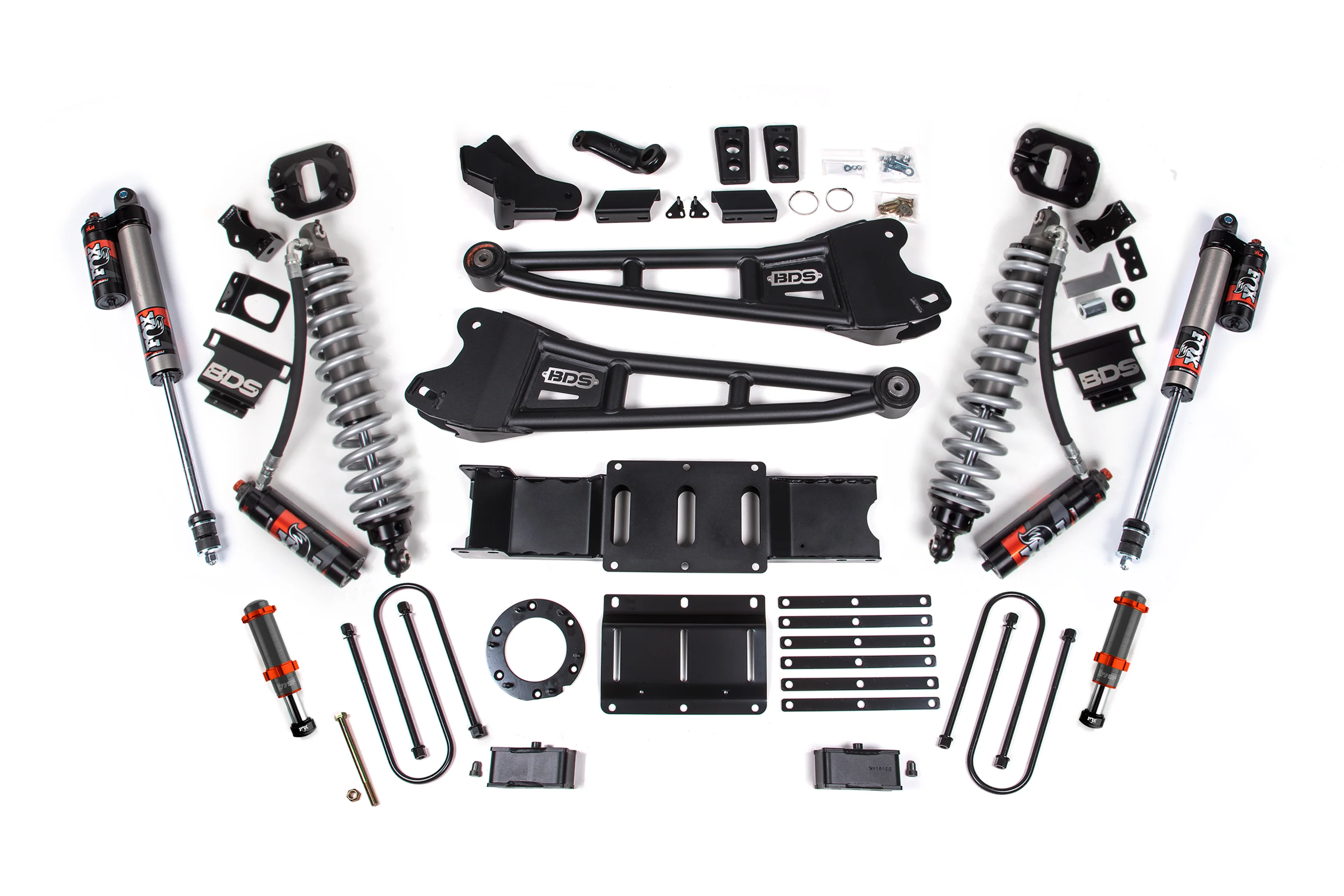 4 Inch Lift Kit w/ Radius Arm | FOX 2.5 Coil-Over Conversion - Performance Elite | Ram 3500 (19-24) 4WD | Diesel - Image 2