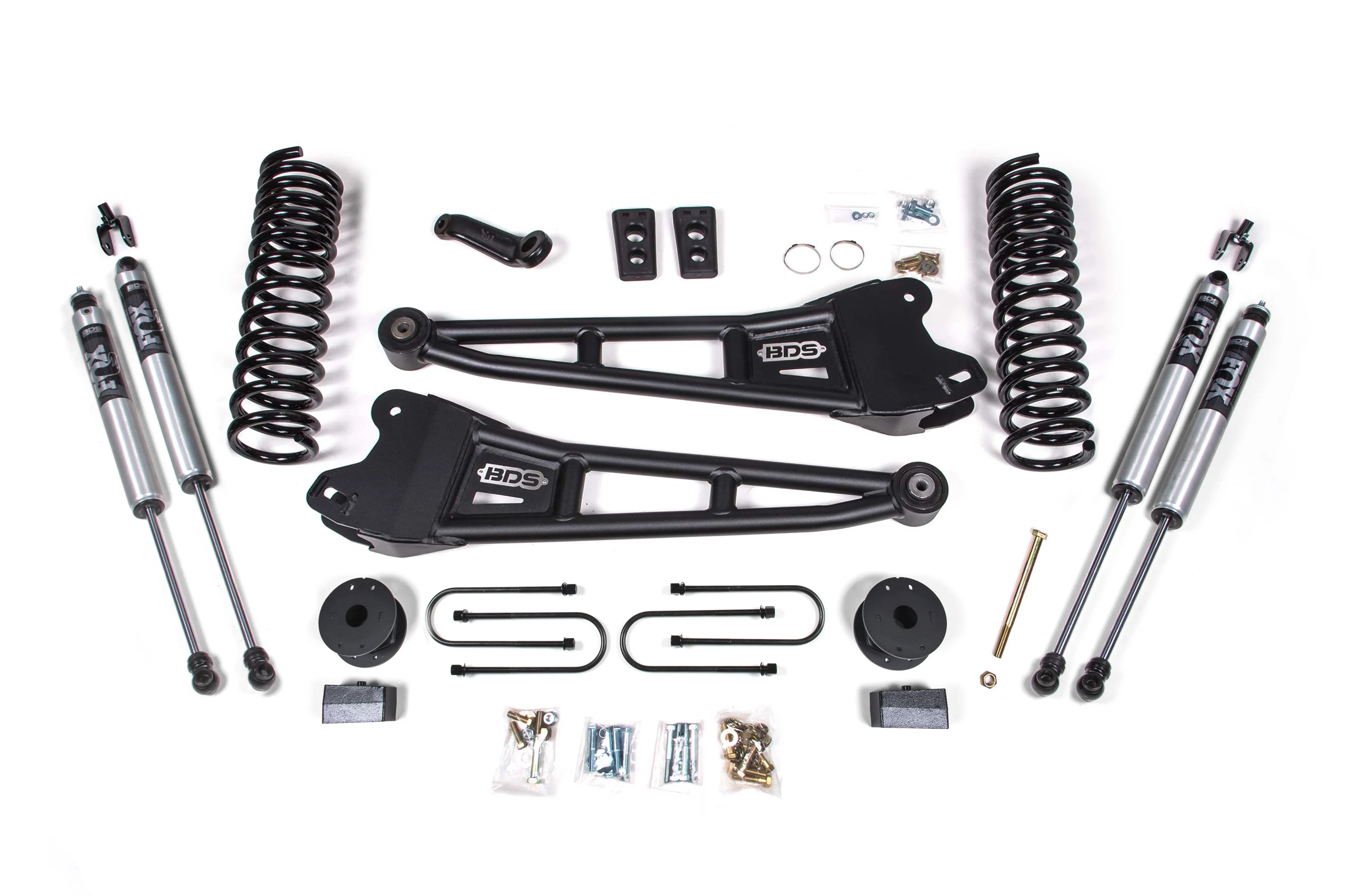 4 Inch Lift Kit w/ Radius Arm | Ram 3500 w/ Rear Air Ride (13-18) 4WD | Gas - Image 2