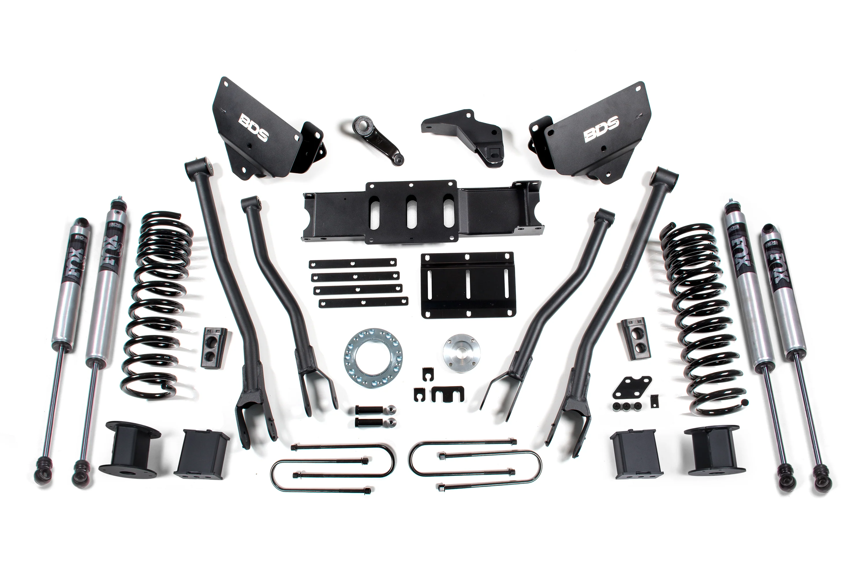 5.5 Inch Lift Kit w/ 4-Link | Ram 3500 w/ Rear Air Ride (13-18) 4WD | Gas - Image 2