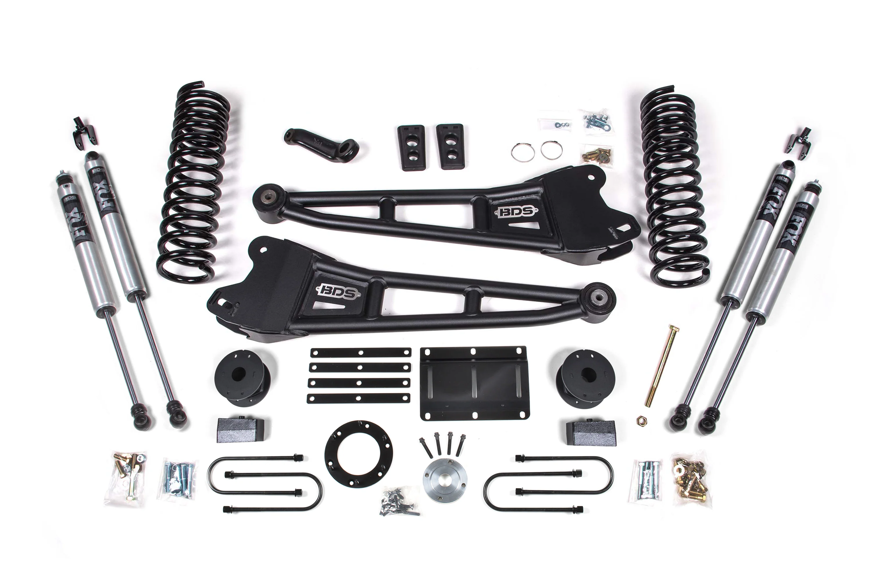 5.5 Inch Lift Kit w/ Radius Arm | Ram 3500 w/ Rear Air Ride (13-18) 4WD | Gas - Image 2