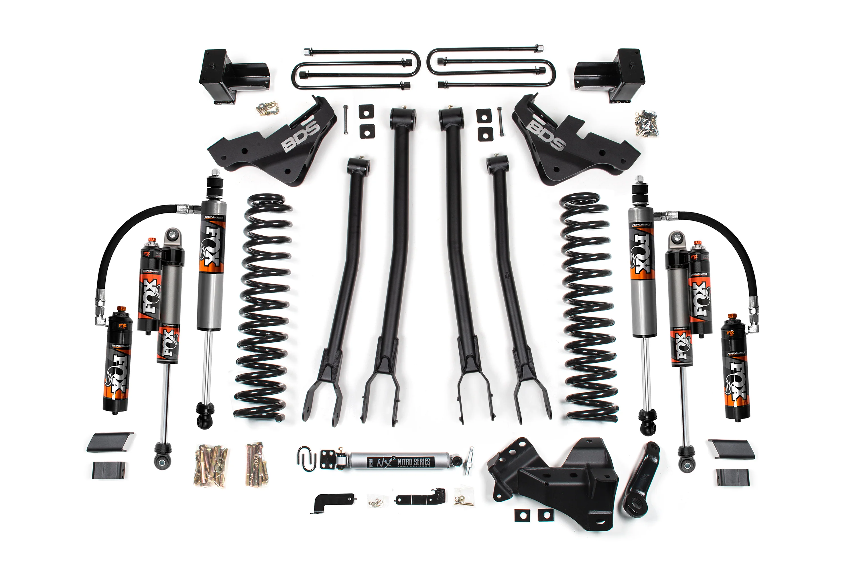5 Inch Lift Kit w/ 4-Link | Ford F350 Super Duty DRW (23-26) 4WD | Gas - Image 2