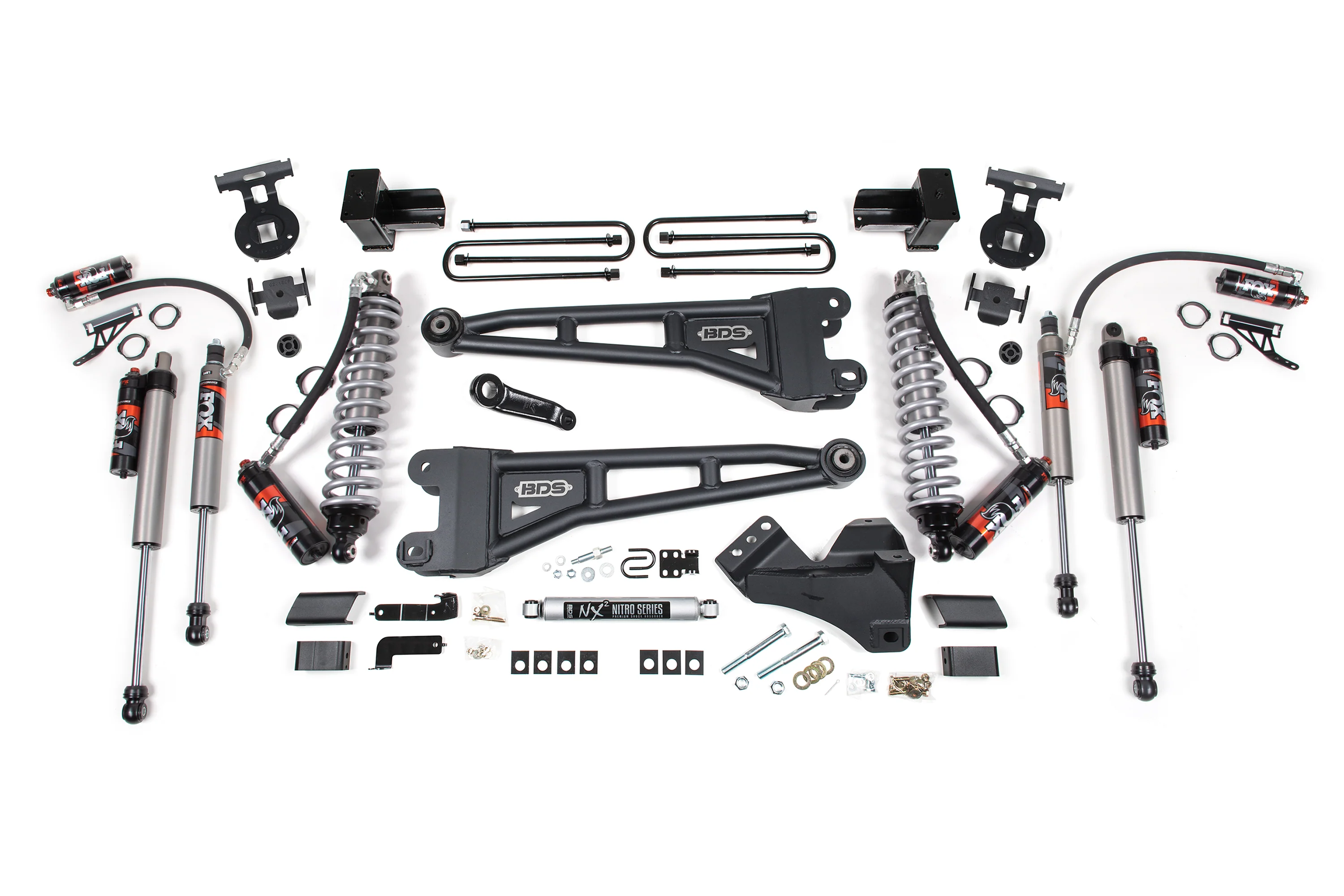 5 Inch Lift Kit w/ Radius Arm | FOX 2.5 Performance Elite Coil-Over Conversion | Ford F250/F350 Super Duty (20-22) 4WD | Diesel - Image 6