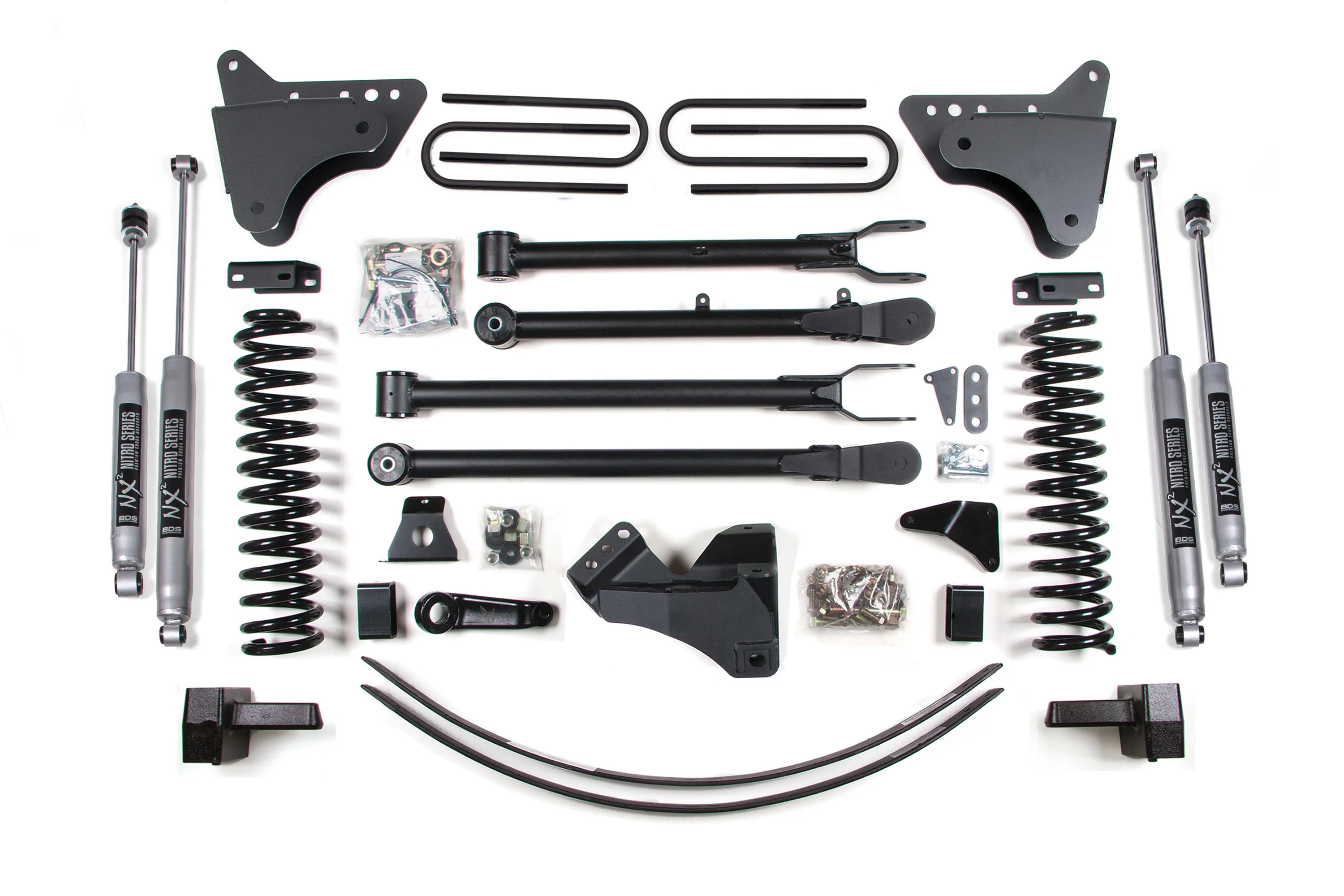 6 Inch Lift Kit w/ 4-Link | Ford F250/F350 Super Duty (05-07) 4WD | Gas - Image 4