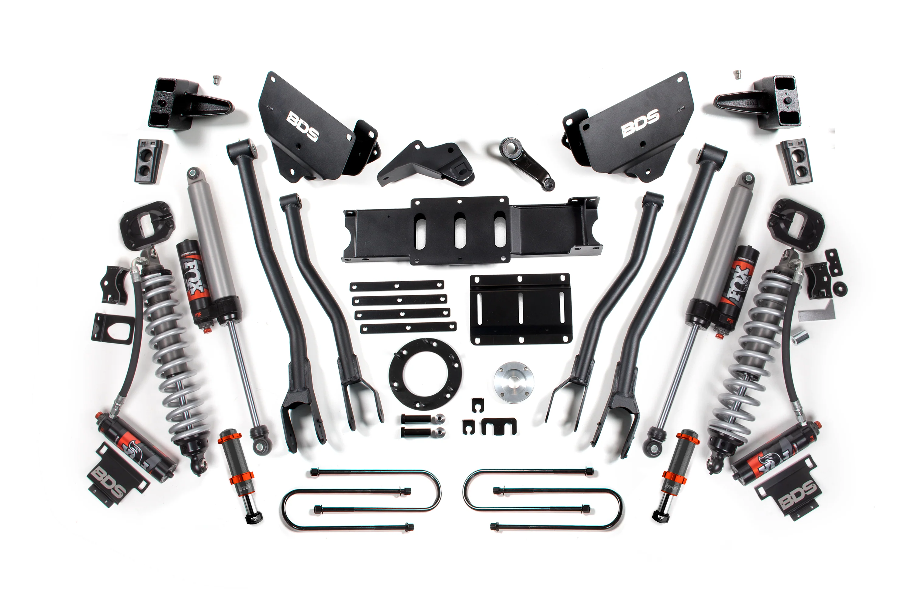 6 Inch Lift Kit w/ 4-Link | FOX 2.5 Coil-Over Conversion - Performance Elite | Ram 3500 (13-18) 4WD | Diesel - Image 3