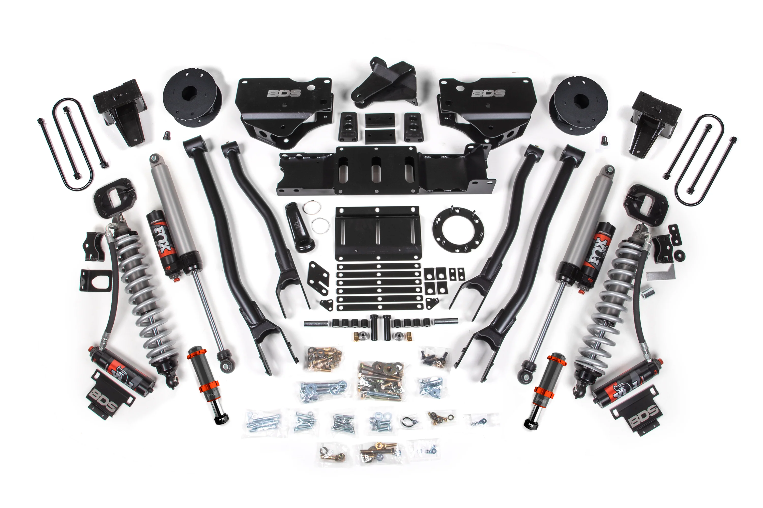 6 Inch Lift Kit w/ 4-Link | FOX 2.5 Coil-Over Conversion - Performance Elite | Ram 3500 (19-24) 4WD | Diesel - Image 3