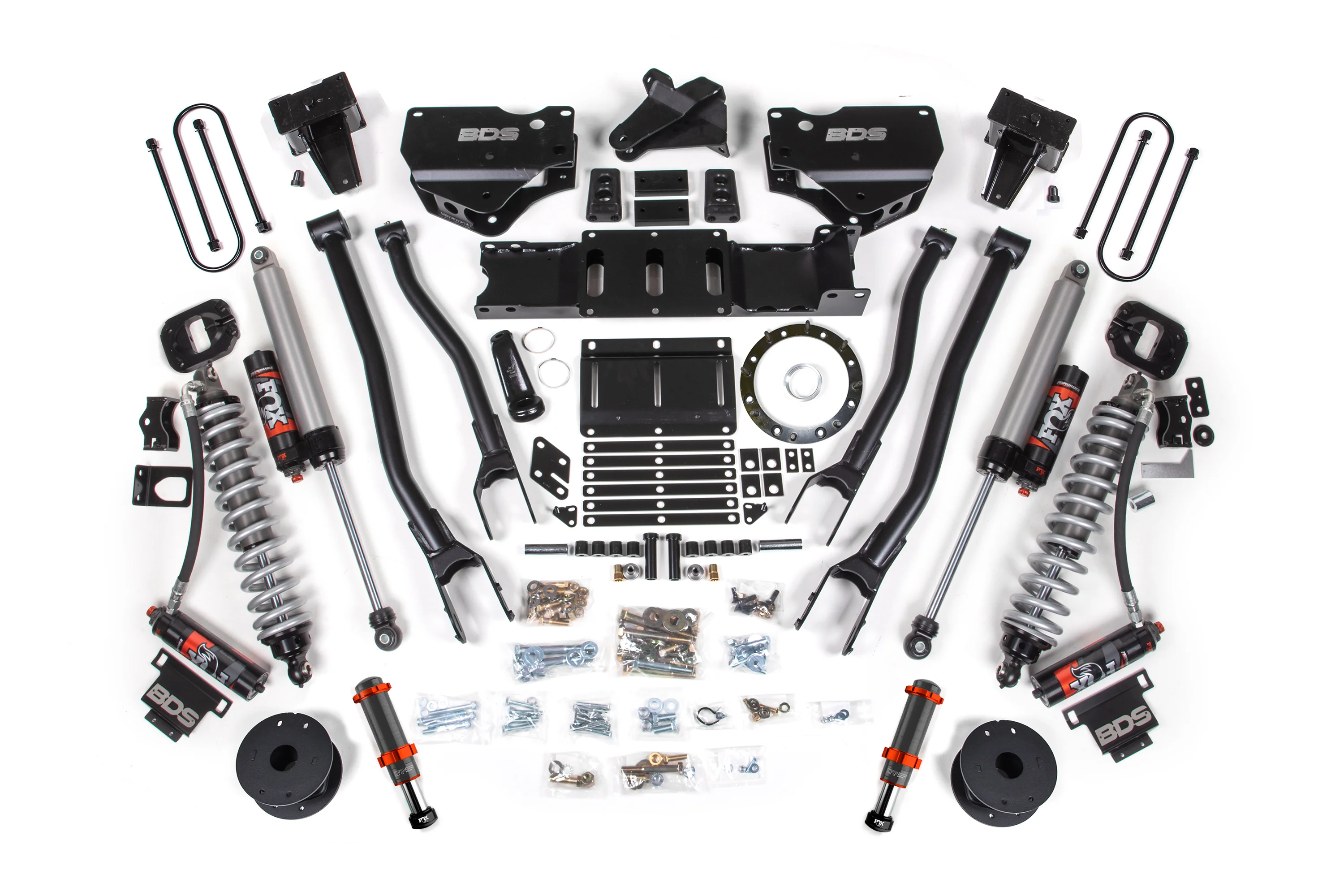 6 Inch Lift Kit w/ 4-Link | FOX 2.5 Coil-Over Conversion - Performance Elite | Ram 3500 (19-24) 4WD | Diesel - Image 4