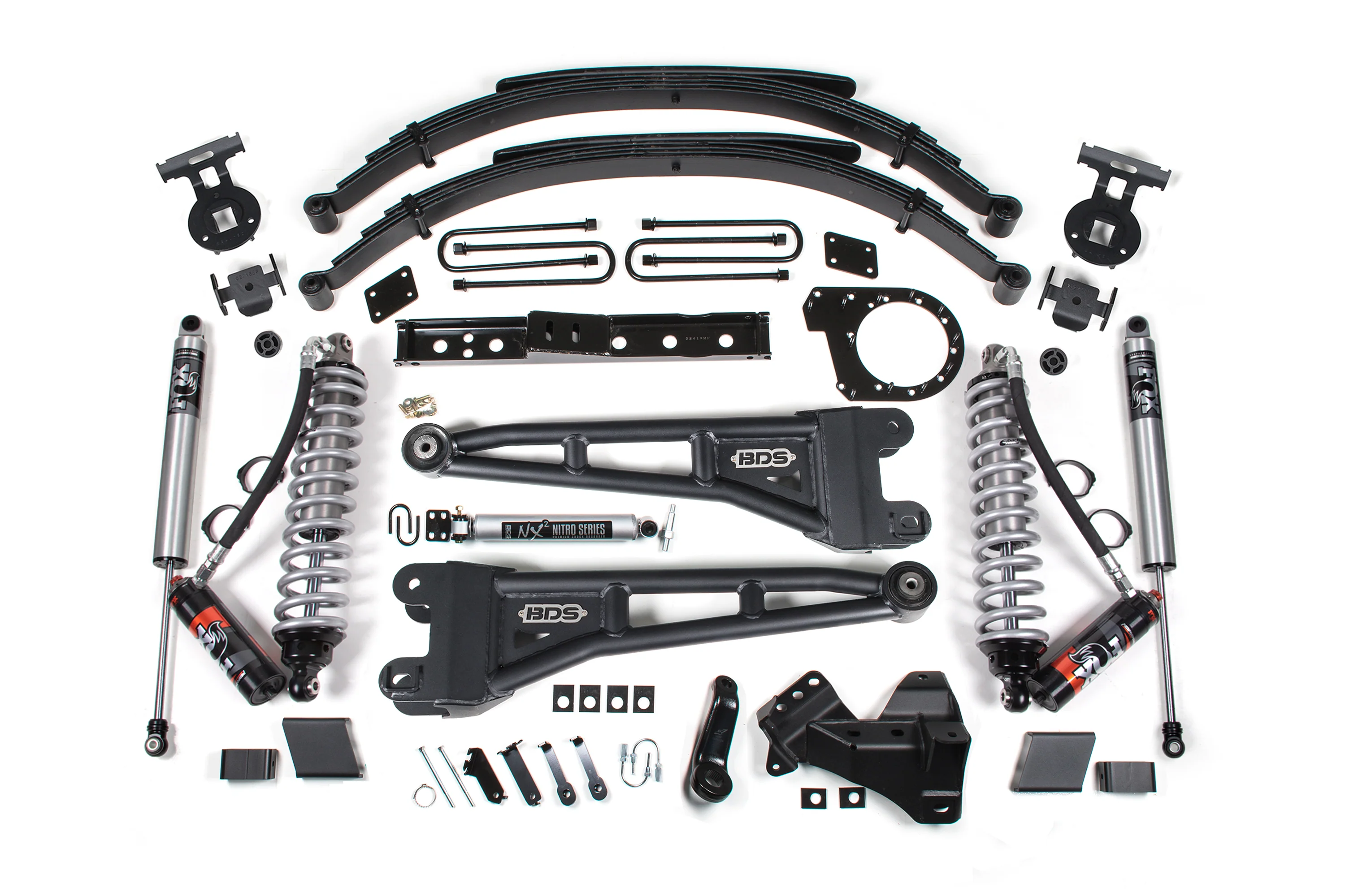 7 Inch Lift Kit w/ Radius Arm | FOX 2.5 Performance Elite | Ford F250/F350 Super Duty (23-26) | Diesel - Image 4