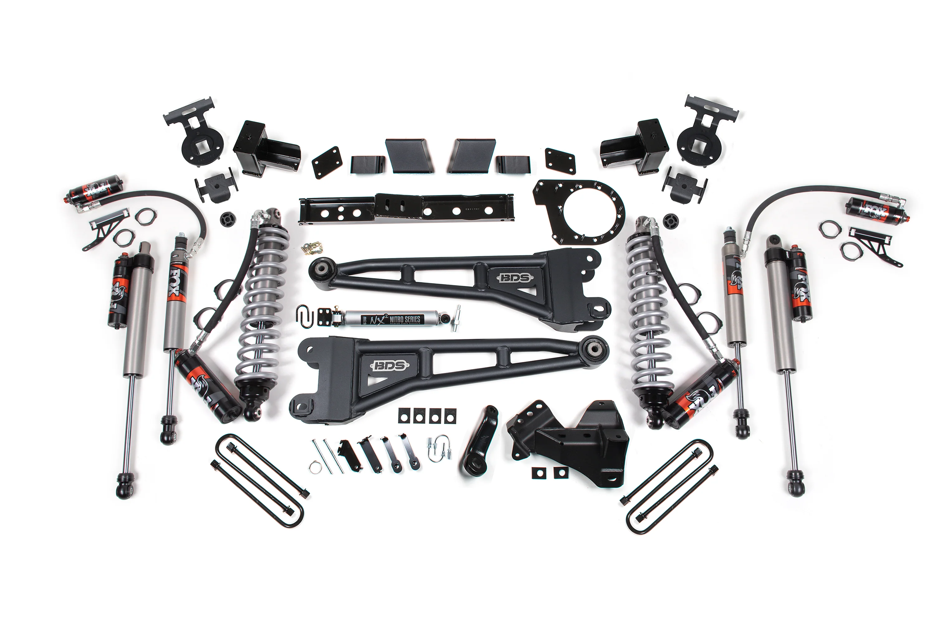 7 Inch Lift Kit w/ Radius Arm | FOX 2.5 Performance Elite Coil-Over Conversion | Ford F250/F350 Super Duty (20-22) 4WD | Diesel - Image 3