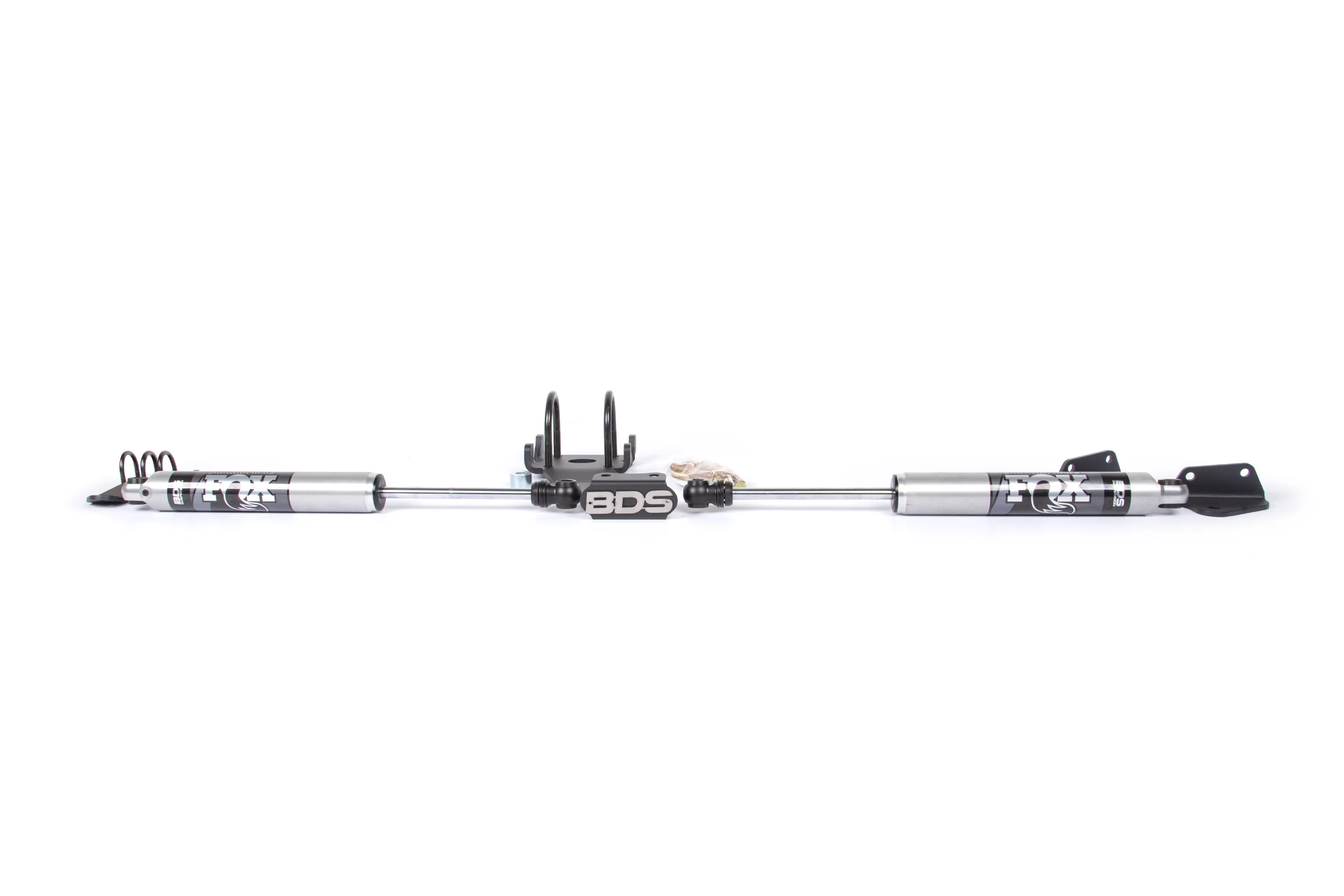 Dual Steering Stabilizer Kit w/ FOX 2.0 Performance Shocks | T-Style Steering | Dodge Ram 2500 (08-13) and 3500 (08-12) 4WD