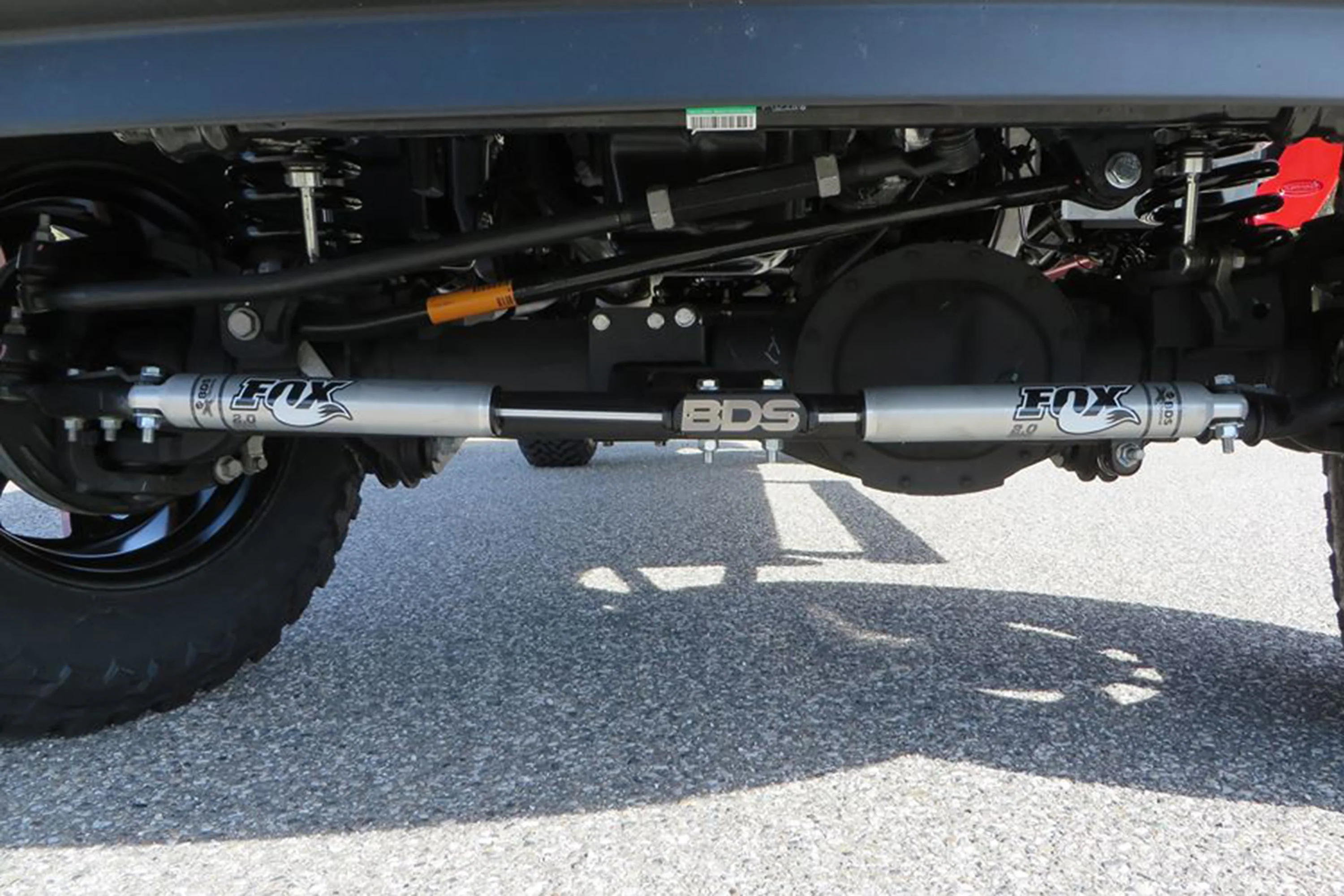 Dual Steering Stabilizer Kit w/ FOX 2.0 Performance Shocks | T-Style Steering | Ram 2500 (14-18) and 3500 (13-18) 4WD - Image 3