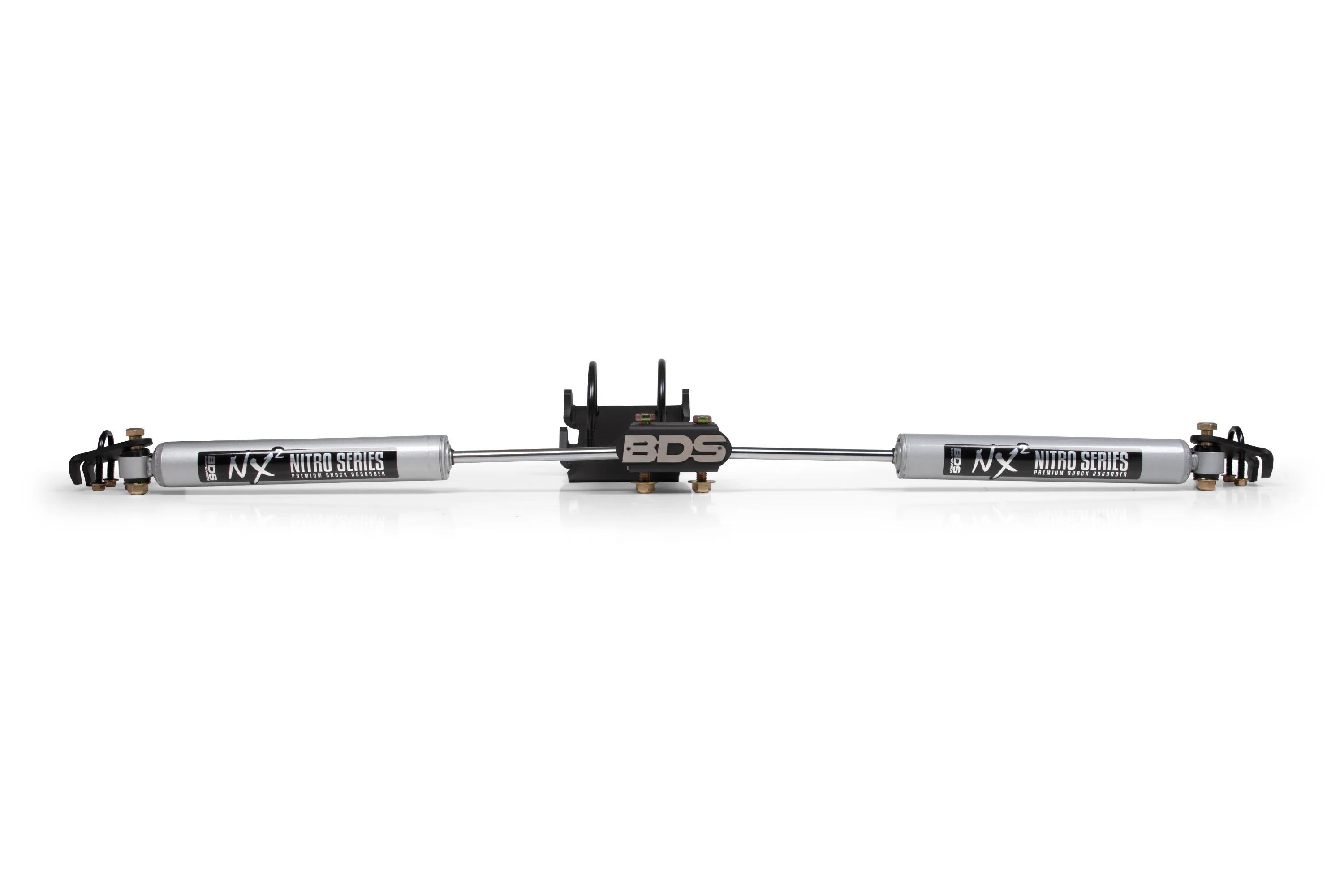Dual Steering Stabilizer Kit w/ NX2 Shocks | Fits 0-2 Inch Lift | Ford F250/F350 Super Duty (05-26) 4WD