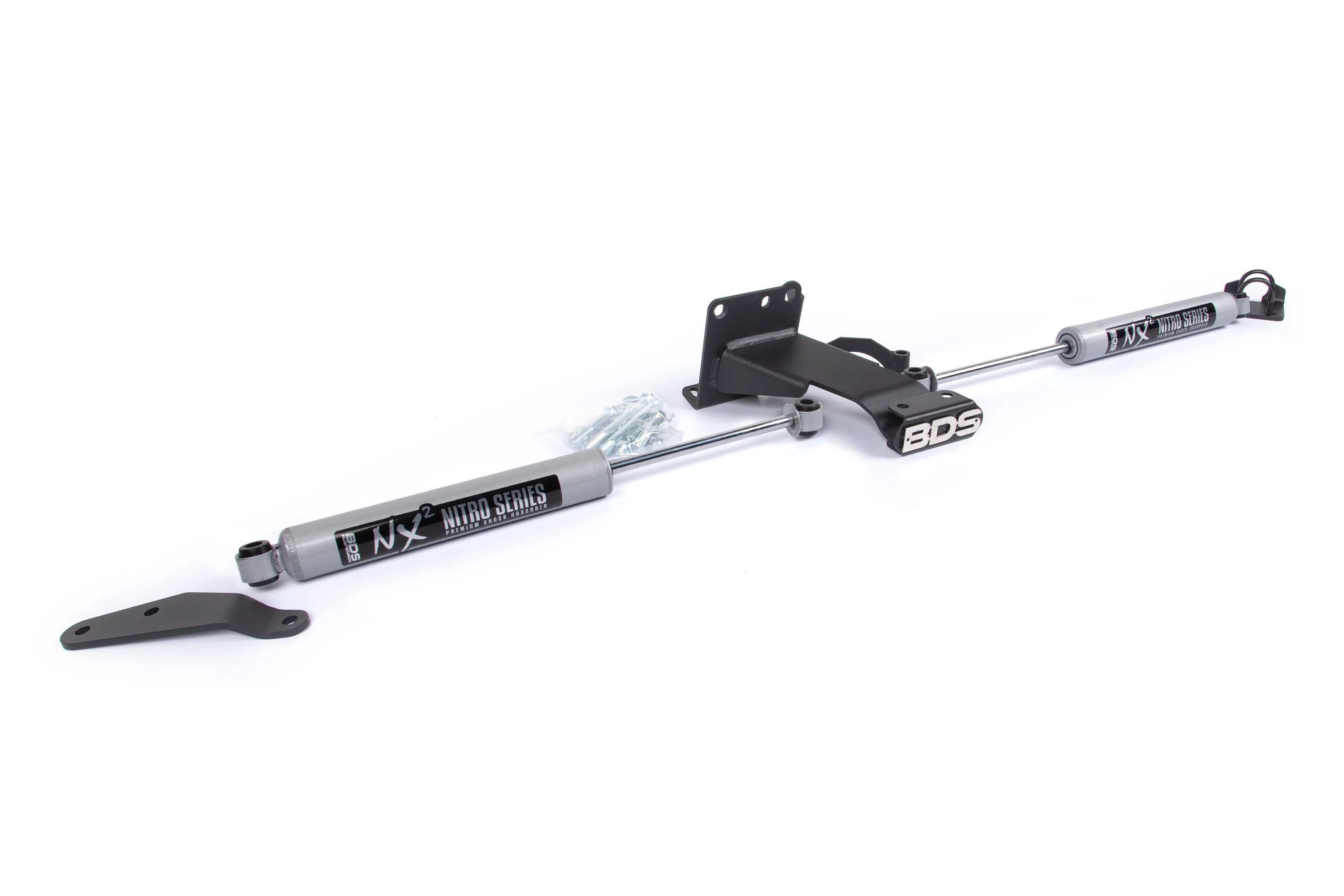 Dual Steering Stabilizer Kit w/ NX2 Shocks | Ram 2500 (14-18) and 3500 (13-18) 4WD - Image 2