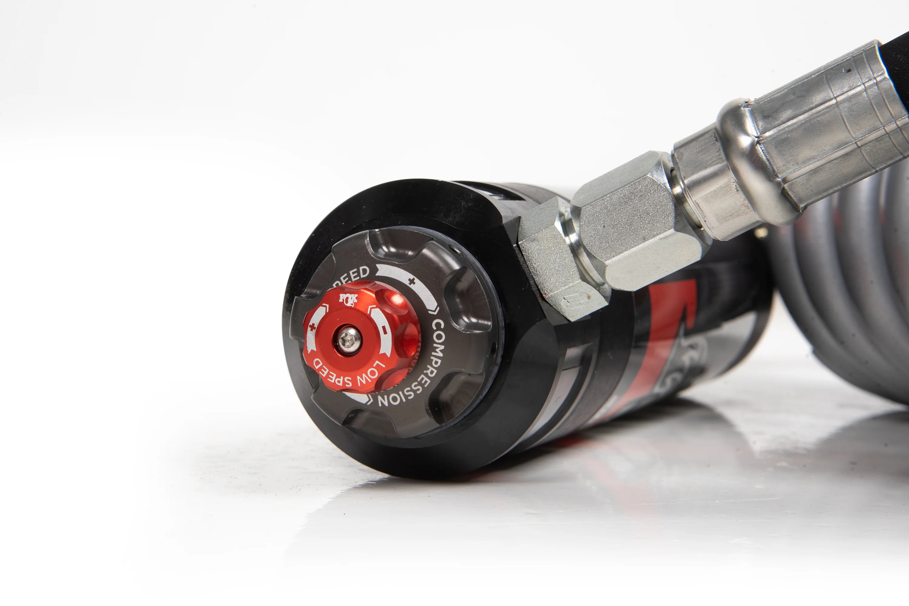FOX 2.5 Coil-Over Shocks w/ DSC Reservoir Adjuster | 6 Inch Lift | Performance Elite Series | Chevy Silverado and GMC Sierra 1500 (07-18) - Image 4