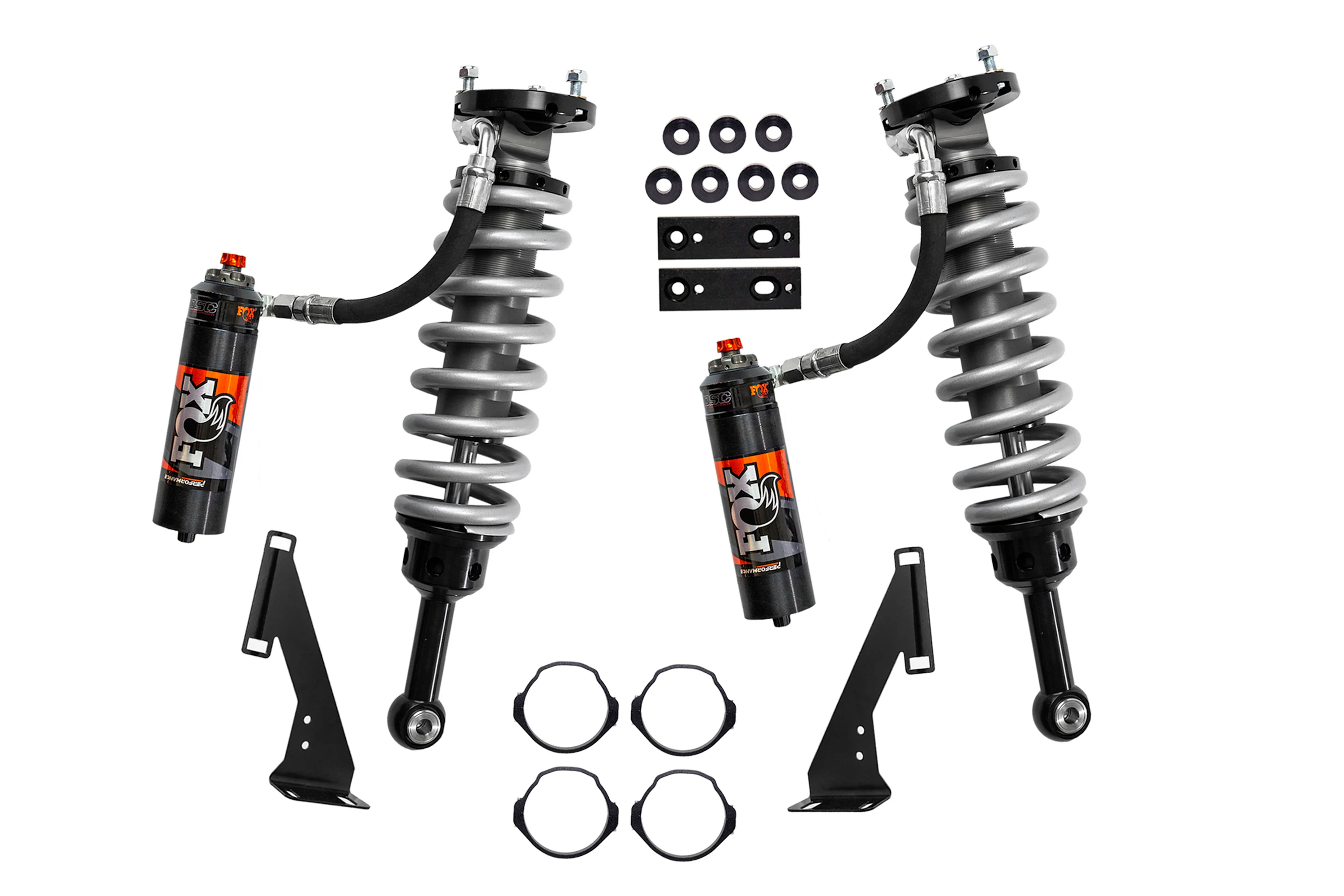 FOX 2.5 Coilover Shocks w/ DSC Reservoir | 2 Inch Lift | Performance Elite Series | Toyota Tacoma (05-23) 4WD - Image 4