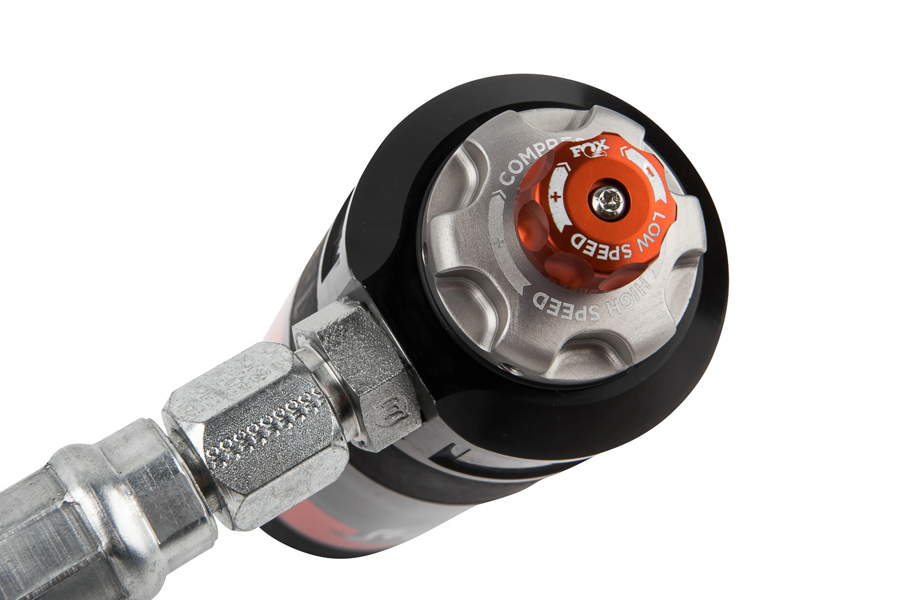 FOX 2.5 Coilover Shocks w/ DSC Reservoir | 4-5 Inch Lift | Performance Elite Series | Ford F250 / F350 Super Duty (4 Inch Lift: 05-19) | (4 Inch Lift: 20-26) 4WD - Image 4