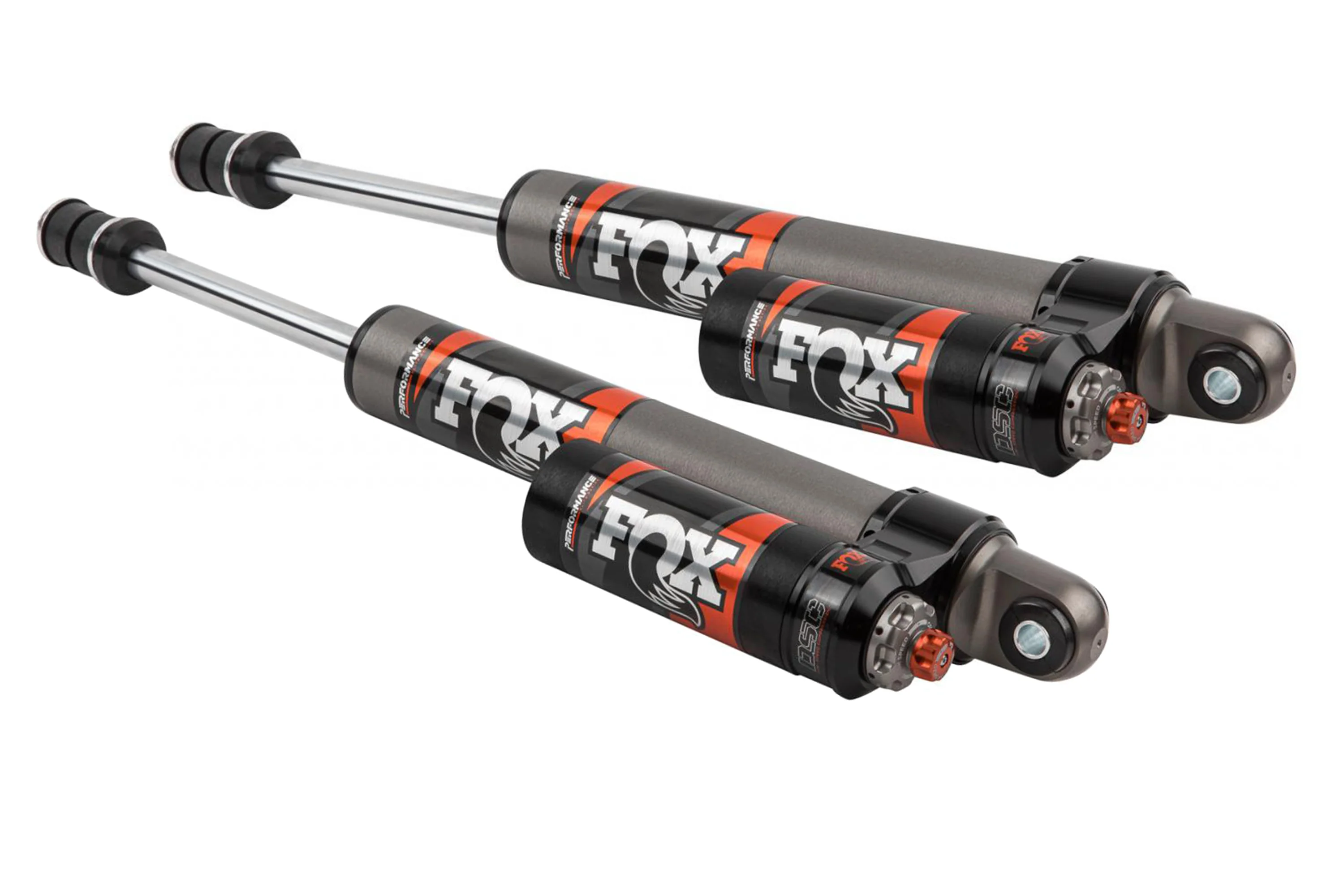 FOX 2.5 Rear Shocks w/ DSC Reservoir | 0-1.5 Inch Lift | Performance Elite Series | Ram 2500 (14-23) and 3500 (13-23) 4WD - Image 3