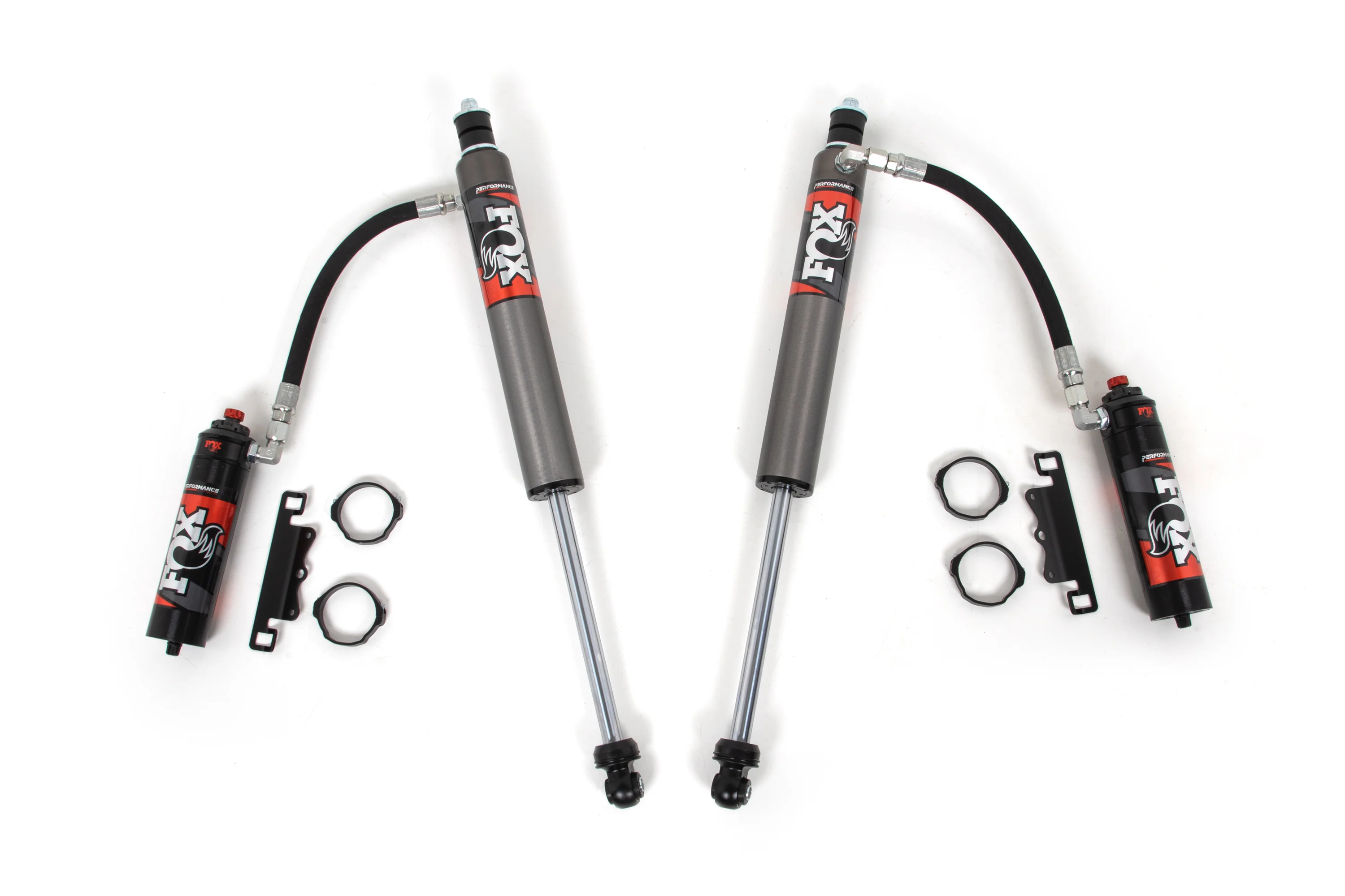 FOX 2.5 Remote Reservoir Rear Shocks - DSC | 5-7 Inch Lift | Performance Elite Series | Toyota Tundra (07-21)