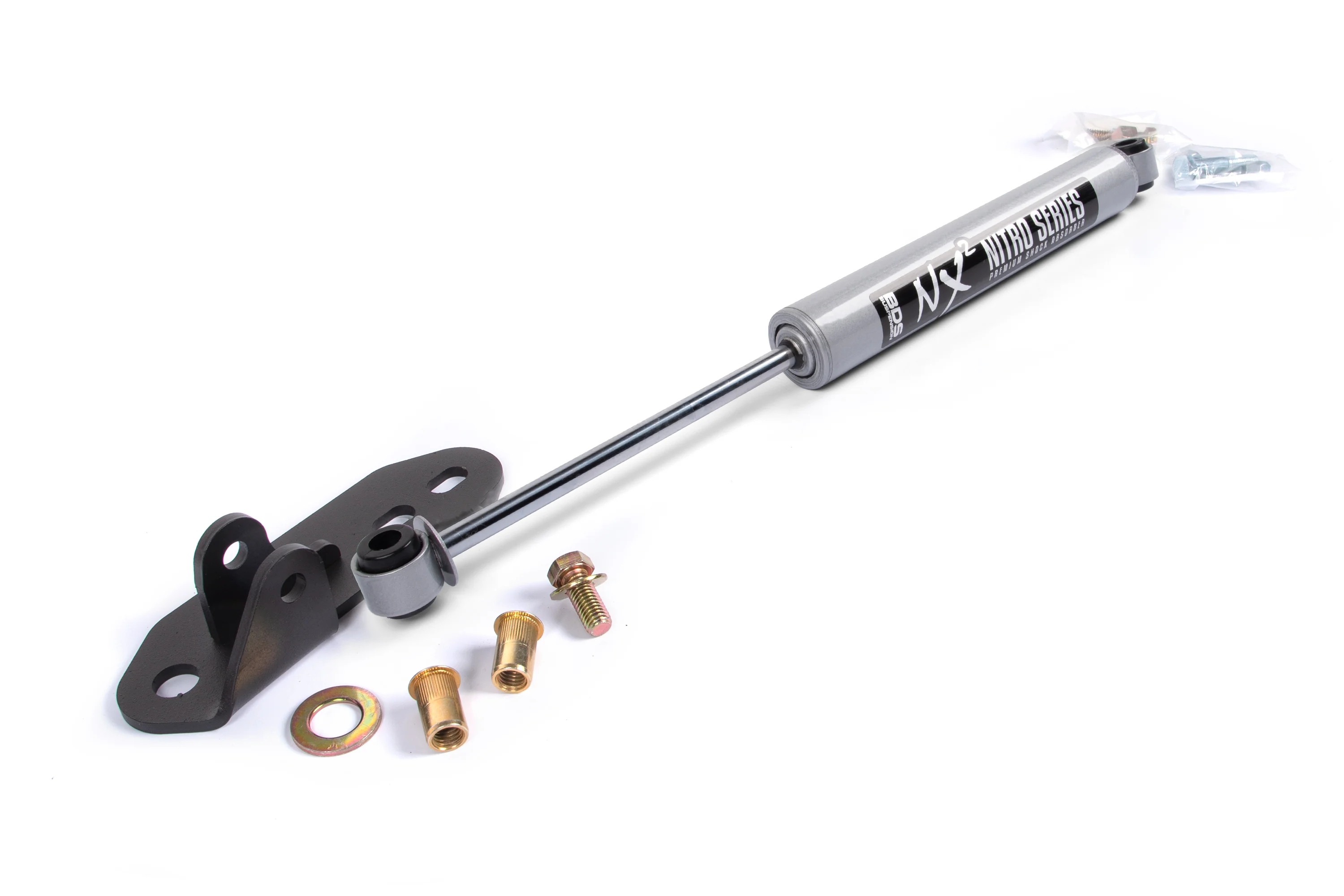 Single Steering Stabilizer Kit w/ NX2 Shock | Chevy Silverado & GMC Sierra 2500/3500HD (16-26) 4WD - Image 3